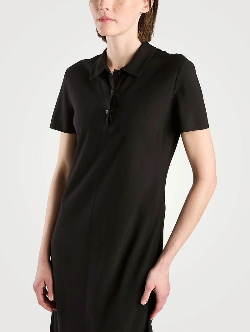 Valenit Cotton And Silk Long Dress