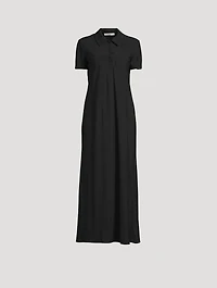 Valenit Cotton And Silk Long Dress