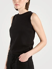 Wody Cotton Sleeveless Top