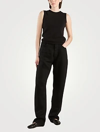 Wody Cotton Sleeveless Top
