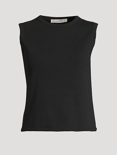 Wody Cotton Sleeveless Top