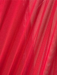 Sheer Ruffled Shirt Dress