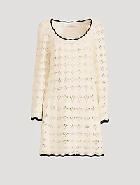 Rhiannon Crochet Mini Dress