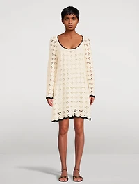 Rhiannon Crochet Mini Dress