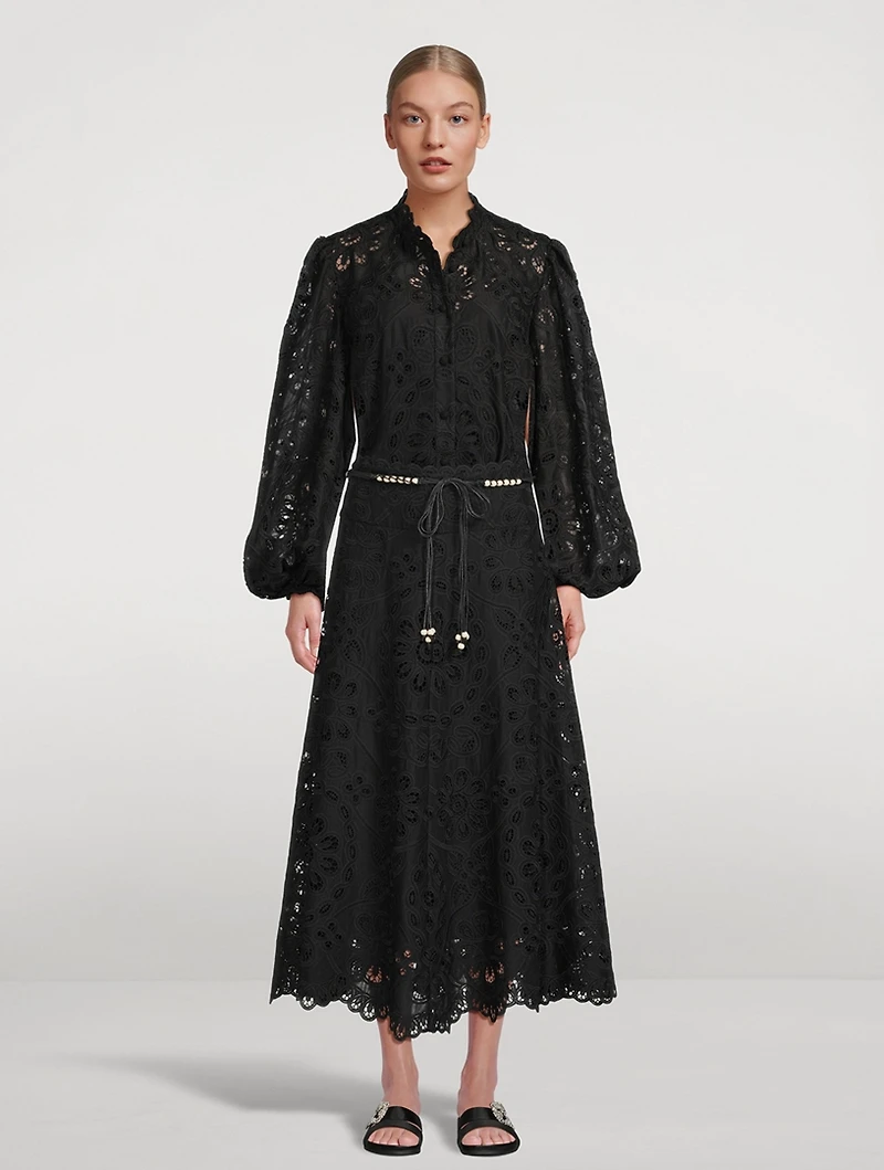 Rhiannon Embroidered Lace Shirt