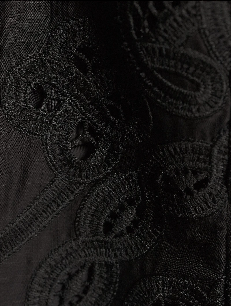 Rhiannon Embroidered Lace Shirt