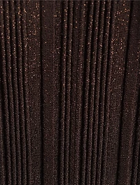 Lucky Metallic Ribbed Tank Top