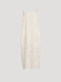 Rhiannon Embroidered Lace Midi Dress