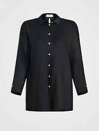 Oversized Linen Shirt