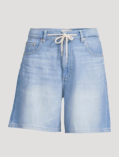 Taylor Drawstring Denim Shorts