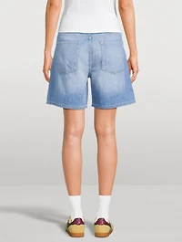 Taylor Drawstring Denim Shorts