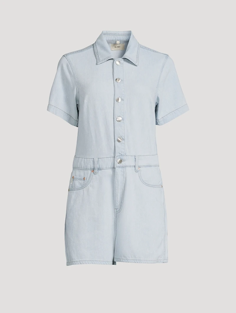 Montauk Denim Jumpsuit