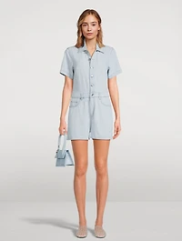 Montauk Denim Jumpsuit