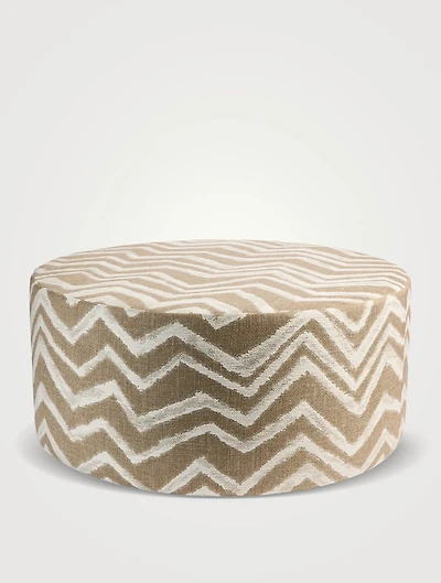 Graffiti Cylinder Pouf