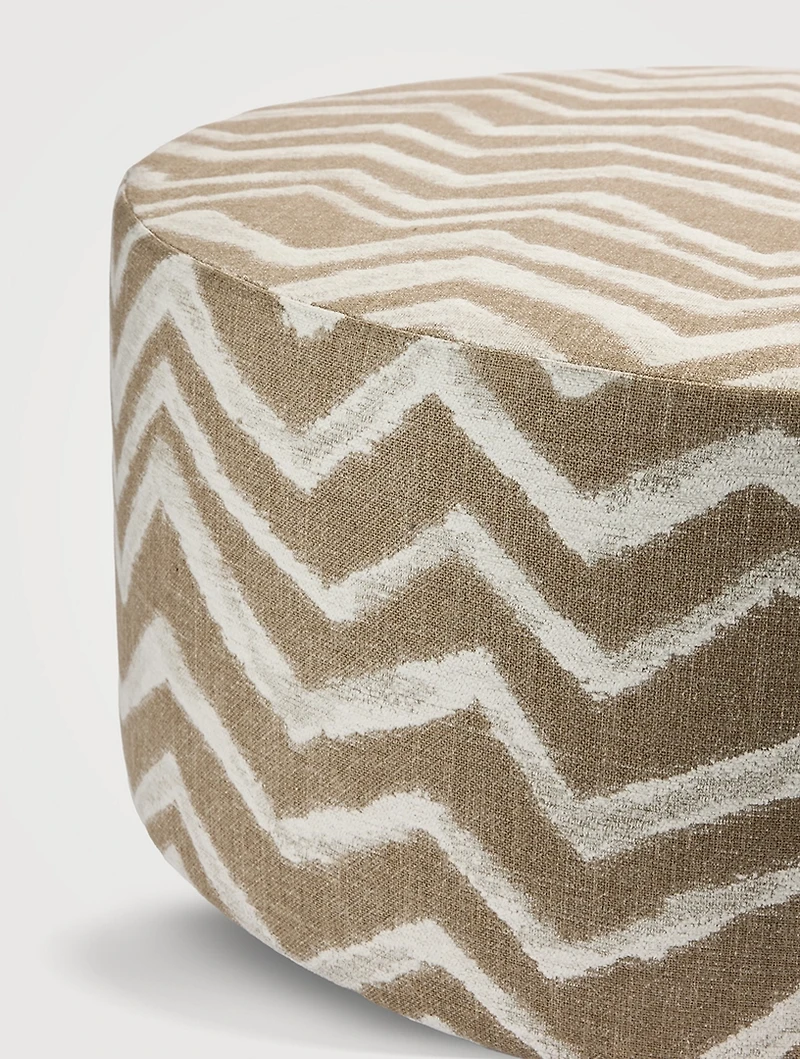 Graffiti Cylinder Pouf