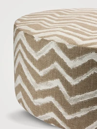 Graffiti Cylinder Pouf