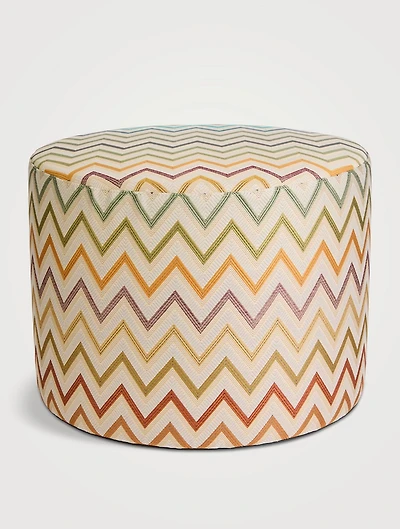 Watamu Round Ottoman