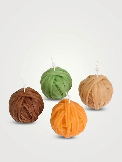 Four-Piece Gomitolo Candle Set