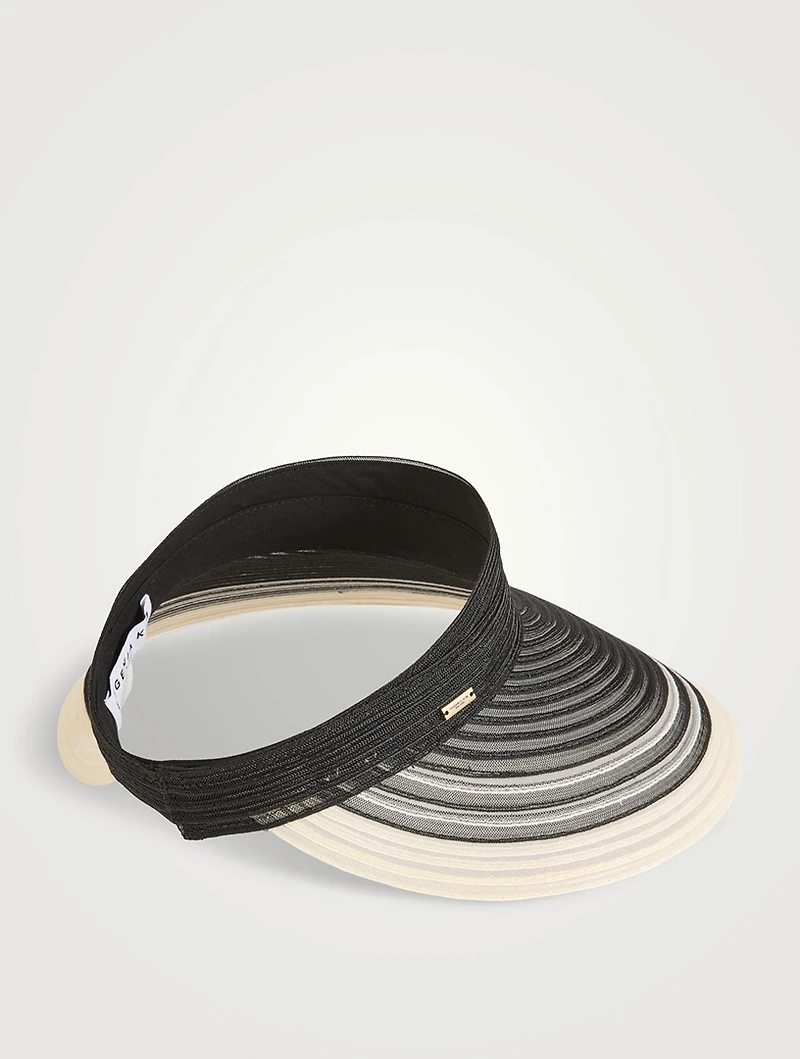 Trixie Ombré Horsehair Packable Visor