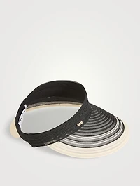 Trixie Ombré Horsehair Packable Visor