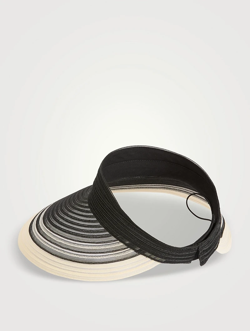 Trixie Ombré Horsehair Packable Visor