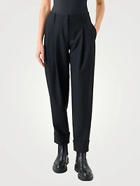Franklyn Tapered Wool Trousers