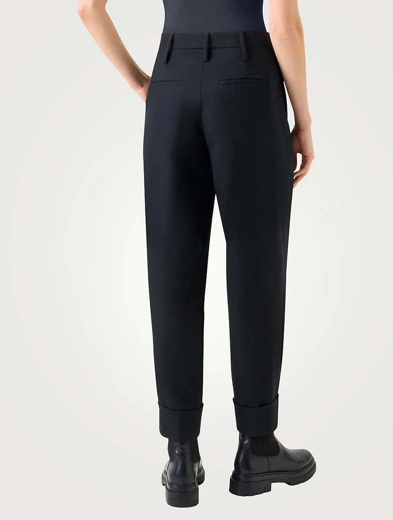 Franklyn Tapered Wool Trousers