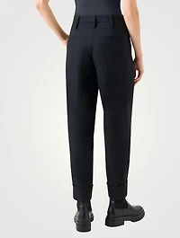 Franklyn Tapered Wool Trousers