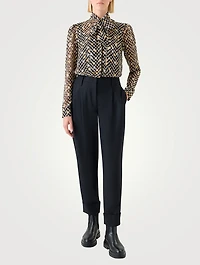 Franklyn Tapered Wool Trousers