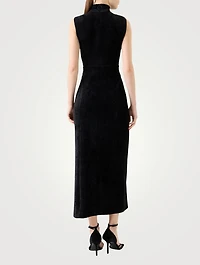 Velvet Midi Dress