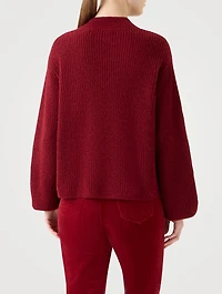 Bell-Sleeve Sweater