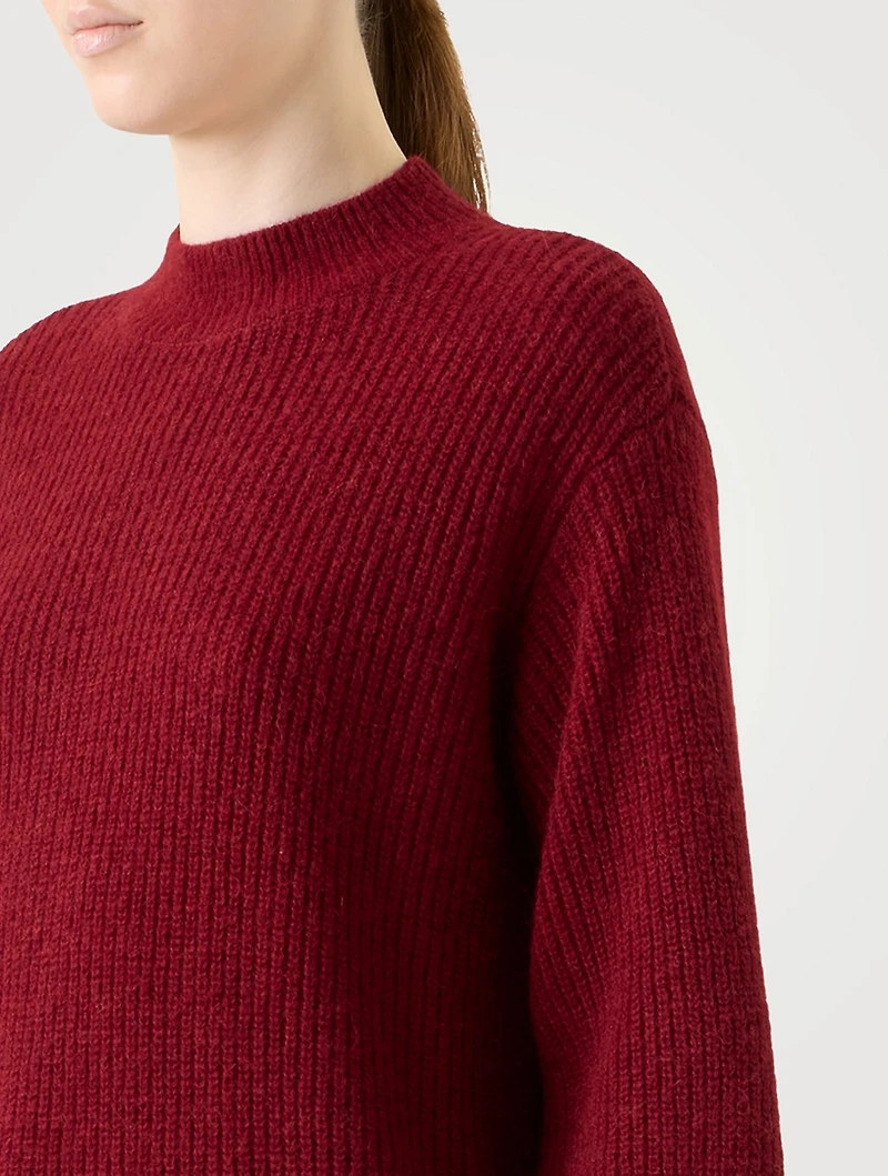 Bell-Sleeve Sweater