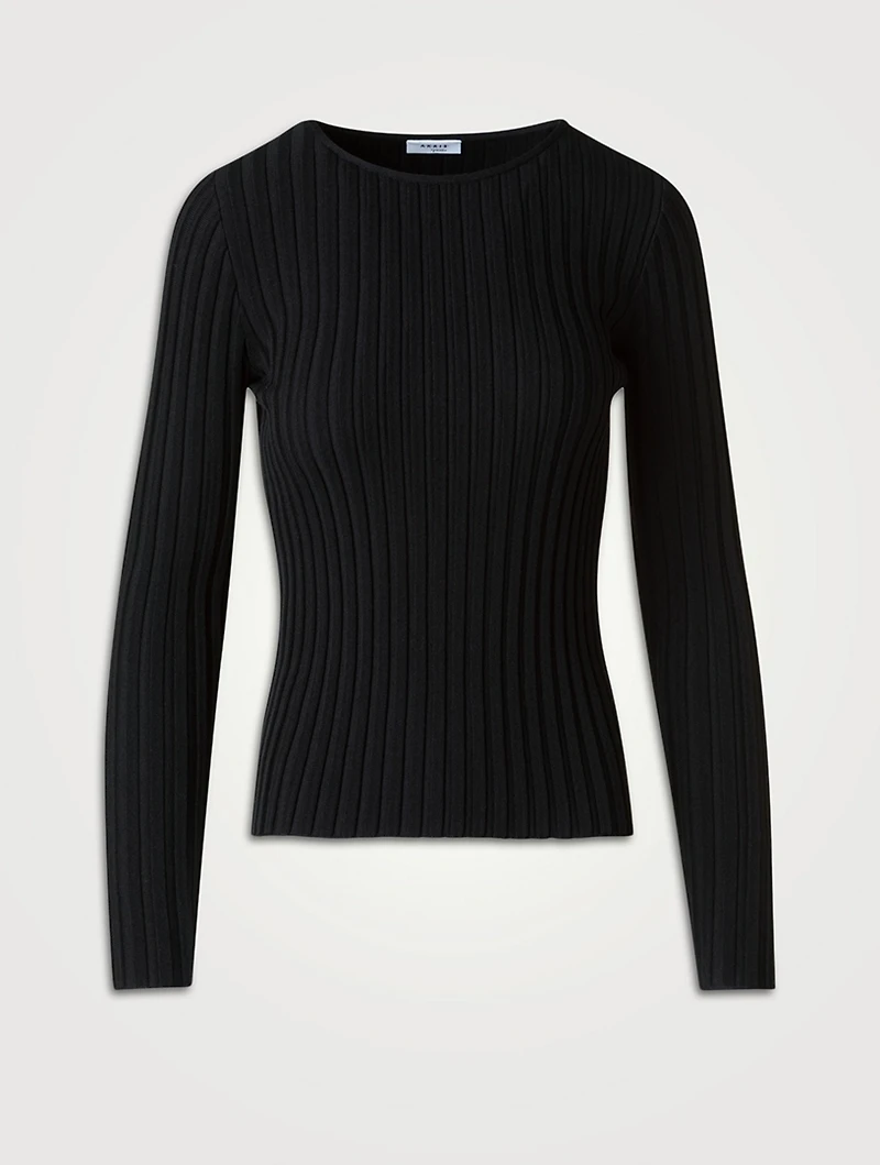 Ribbed Wool Sweater