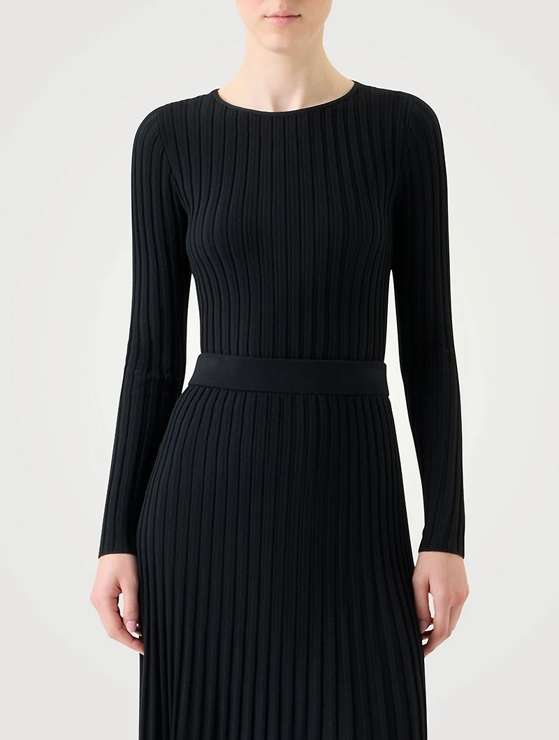 Ribbed Wool Sweater