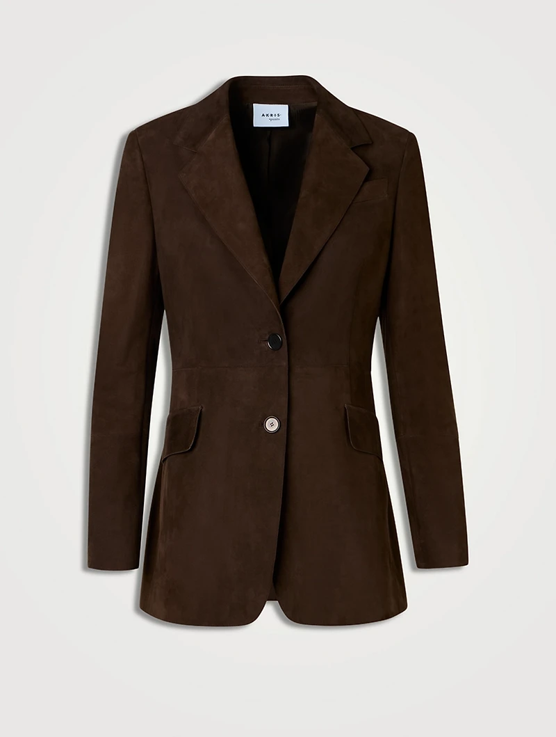 Suede Blazer