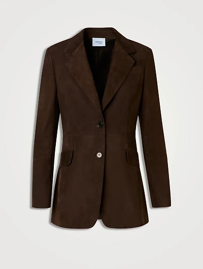 Suede Blazer