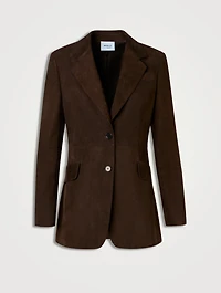 Suede Blazer