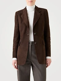 Suede Blazer