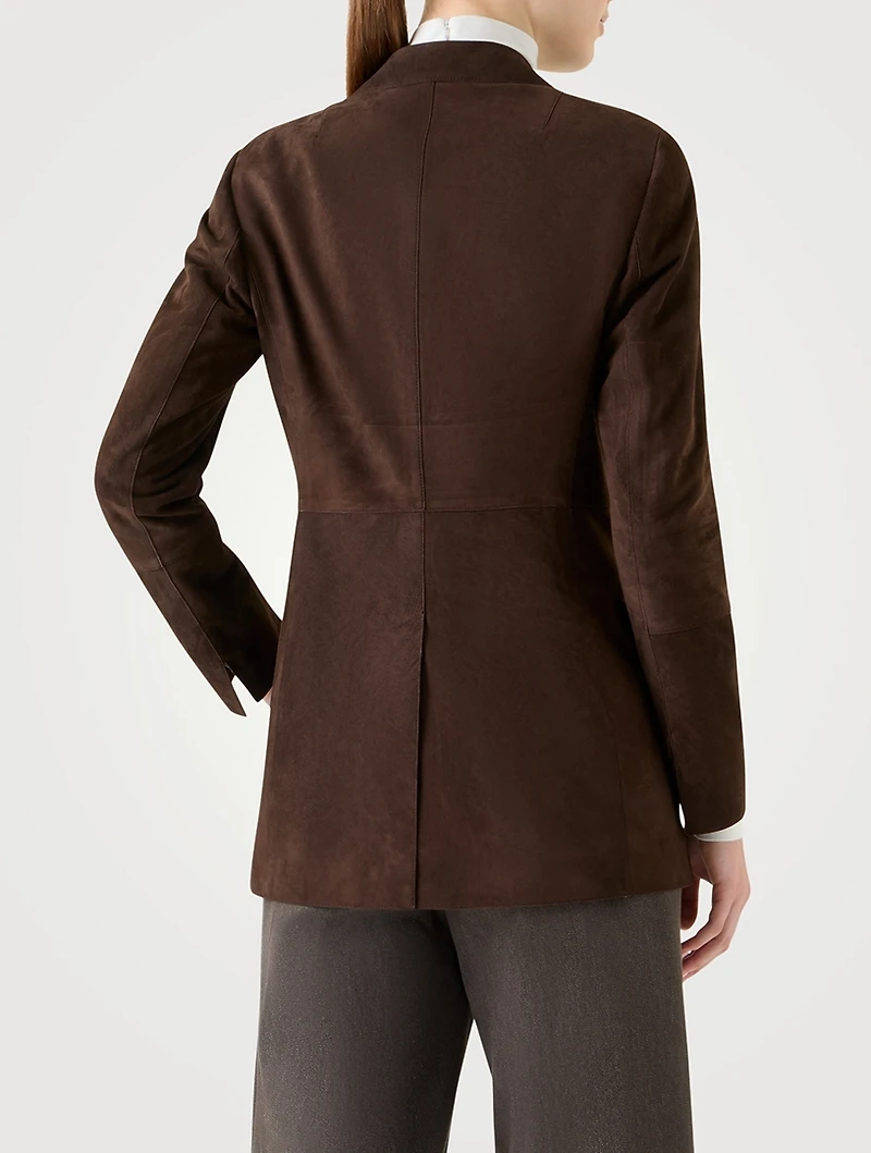 Suede Blazer