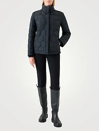 Two-In-One Jacket Glen Check Print