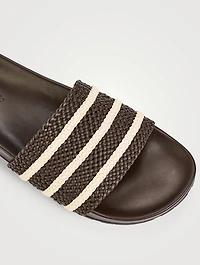 adidas Originals x Wales Bonner Adilette Leather Slide Sandals