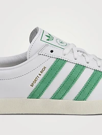 adidas Originals x Sporty & Rich Blanc Leather Sneakers