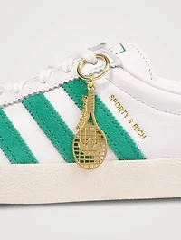 adidas Originals x Sporty & Rich Blanc Leather Sneakers