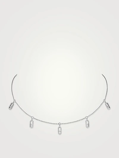 Move Uno 18K Gold Necklace With Diamonds