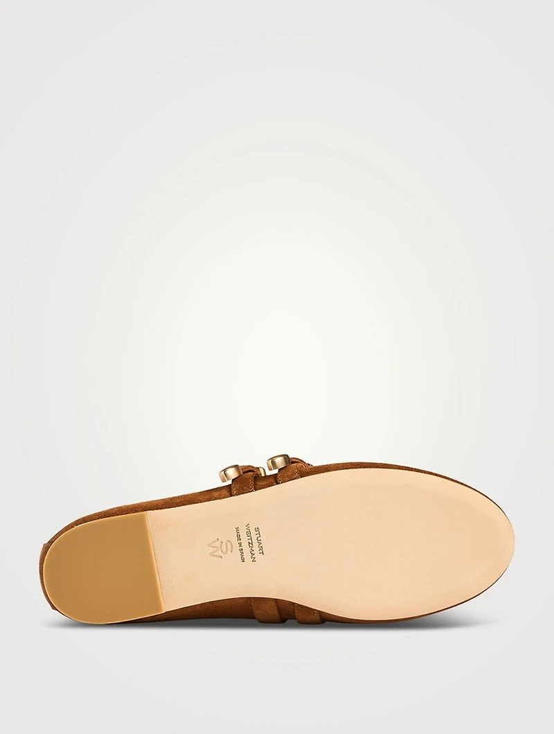 Maven Suede Mary Jane Ballet Flats
