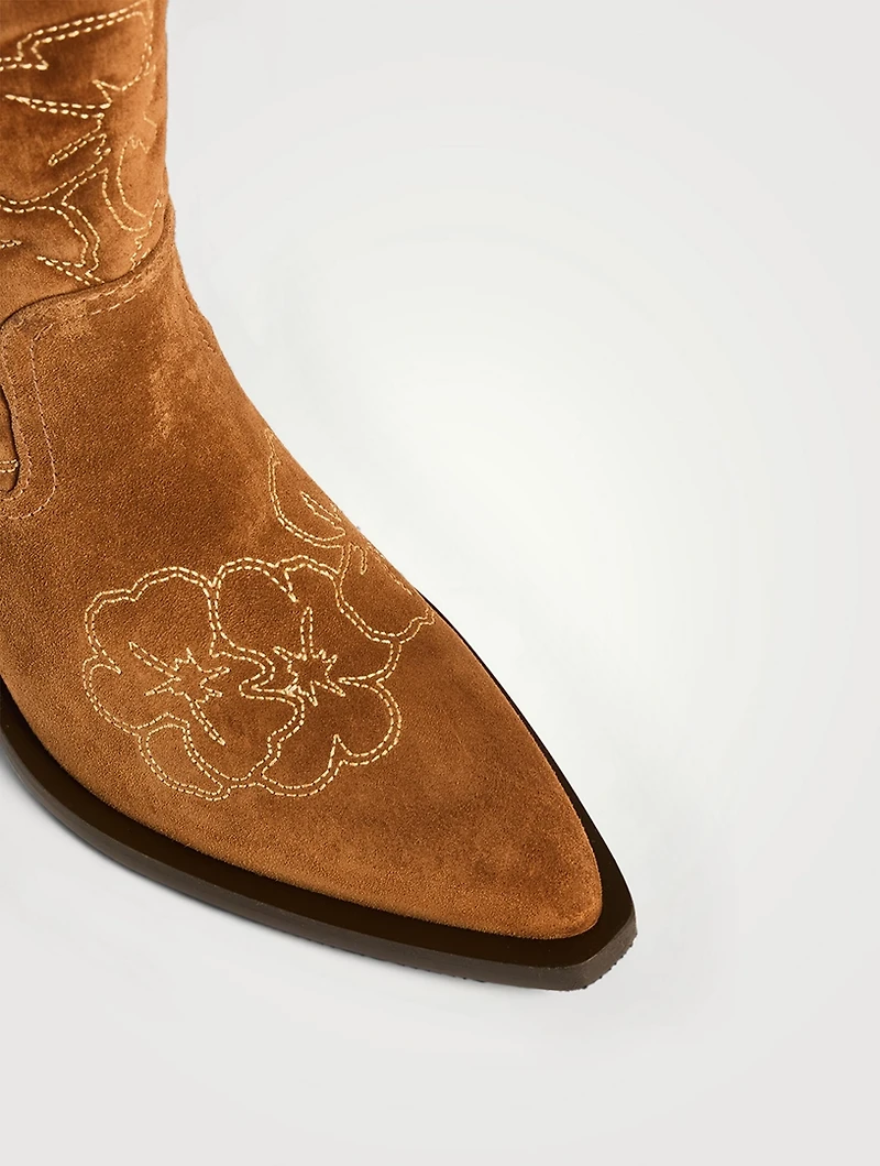 Felix Suede Western Boots