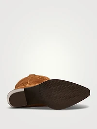 Felix Suede Western Boots