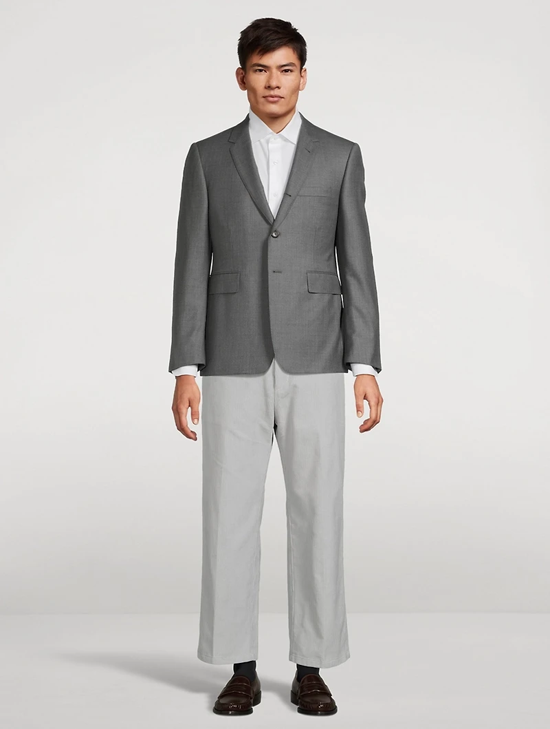 Wool Twill Sport Coat
