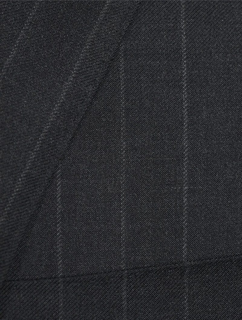 Pinstripe Wool Sport Coat