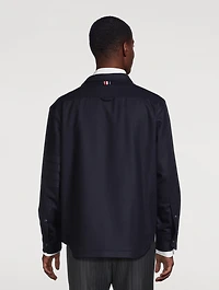 4-Bar Flannel Shirt Jacket